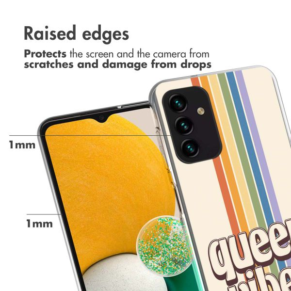 imoshion Coque Design Samsung Galaxy A13 (5G) / A04s - Rainbow Queer vibes