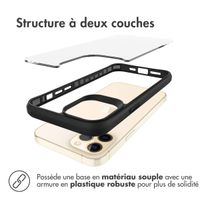 imoshion Coque Rugged Hybrid Apple iPhone 12 Pro Max - Noir / Transparent