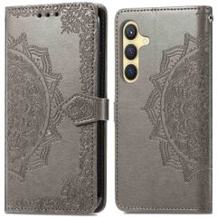 imoshion Etui de télephone Mandala Samsung Galaxy S24 / S25 - Gris