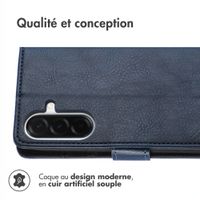 imoshion Étui de télephone portefeuille Samsung Galaxy A57 (5G) - Bleu foncé