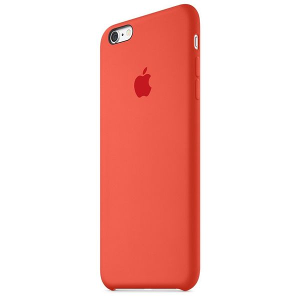 Apple Coque en silicone iPhone 6(s) Plus - Orange