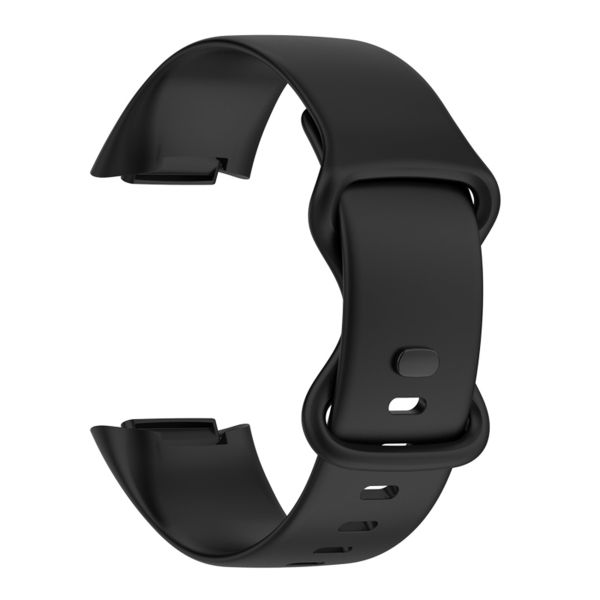 imoshion Bracelet silicone Fitbit Charge 5 / Charge 6 - Taille L - Noir