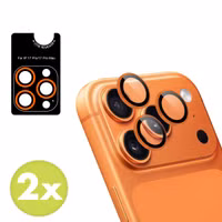 imoshion Protection d'objectif d'appareil photo (pack de 2) Apple iPhone 17 Pro / 17 Pro Max - Orange