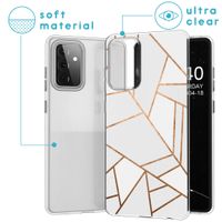 imoshion Coque Design Samsung Galaxy A72 - White Graphic