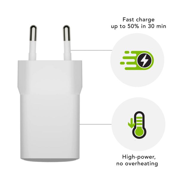 dbramante1928 re-charge | Chargeur Secteur - USB-A 18 watts - Blanc