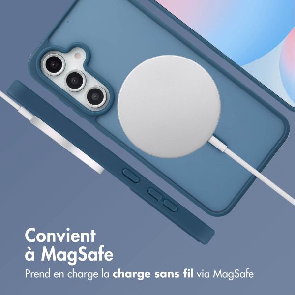 imoshion Coque Color Guard avec MagSafe Samsung Galaxy S24 FE - Bleu foncé