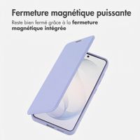 imoshion Bookcase transparente avec MagSafe Samsung Galaxy S26 - Lilas