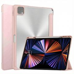 imoshion Coque tablette rigide Trifold Apple iPad Pro 12.9 (2018/2020/2021/2022) - Rose