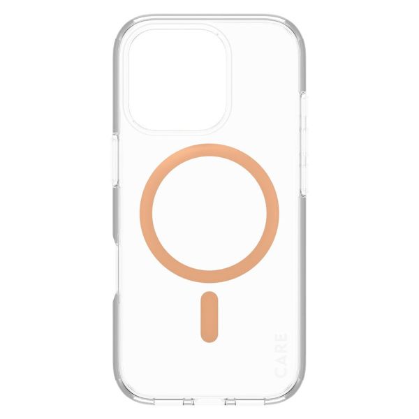 CARE by PanzerGlass Coque Urban Combat MagSafe Apple iPhone 16 Pro - Peachy