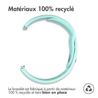 imoshion Bracelet Sport en silicone - Connexion universelle de 22 mm - Menthe verte