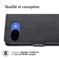 imoshion Étui de télephone portefeuille Google Pixel 10a - Noir