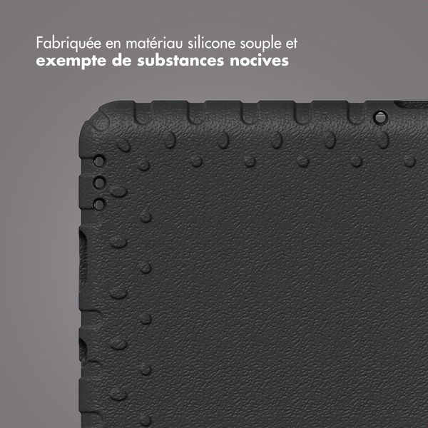imoshion Coque kidsproof avec poignée Samsung Galaxy Tab A7 Lite - Noir