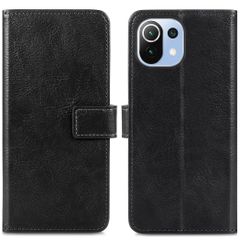 imoshion Étui de télephone portefeuille Xiaomi Mi 11 Lite (5G/4G) / 11 Lite 5G NE - Noir