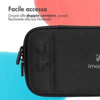 imoshion ﻿Etui Nintendo Switch - Etui pour la Nintendo Switch / Switch OLED - Noir