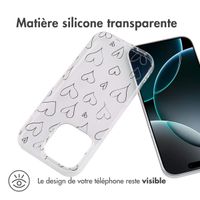 imoshion Coque Design Apple iPhone 16 Pro - Hearts