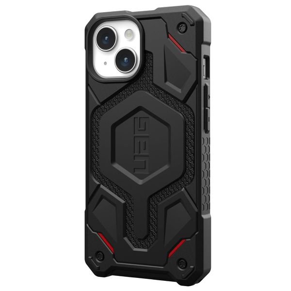 UAG Coque arrière Monarch Pro Apple iPhone 15 - Kevlar Black