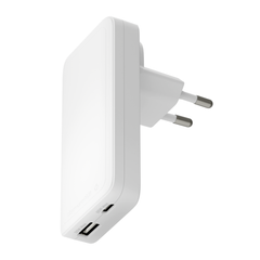 dbramante1928 Chargeur Re-charge Pro Slim USB-C 65 W et USB-A 30 W - Blanc