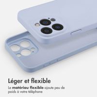 imoshion Coque Couleur avec MagSafe iPhone 15 Pro Max - Lilas