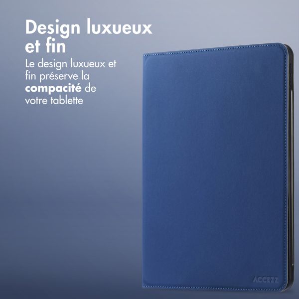 Accezz Coque tablette Classic Apple iPad Pro 11 (2022 / 2021 / 2020 / 2018) - Bleu foncé