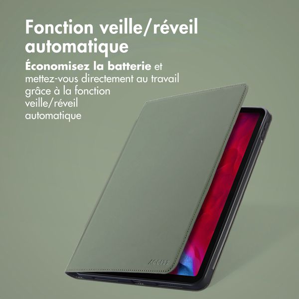 Accezz Coque tablette Classic Apple iPad Pro 11 (2022 / 2021 / 2020 / 2018) - Vert