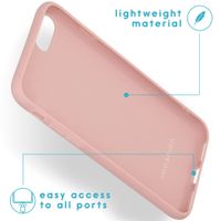 imoshion Coque Couleur iPhone SE (2022 / 2020) / 8 / 7 - Dusty Pink