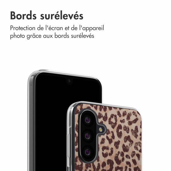 imoshion Coque design pour Samsung Galaxy A26 - Leopard Mood