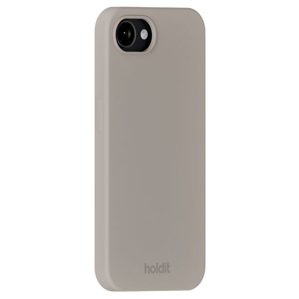 Holdit Coque Silicone iPhone 16e - Taupe