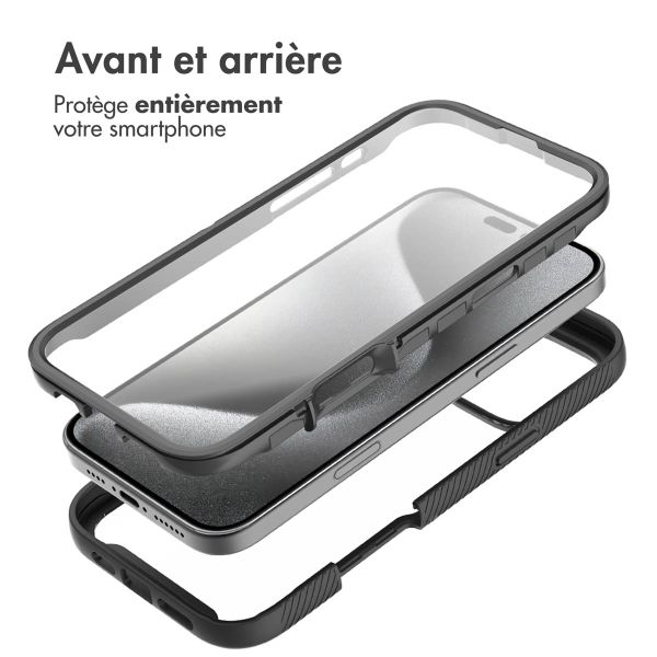 imoshion Coque 360° Full Protective Apple iPhone 16 Pro Max - Noir