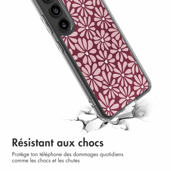 imoshion Coque Design Samsung Galaxy S23 - Bloom Love Blush