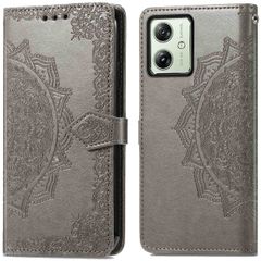 imoshion Etui de télephone Mandala Motorola Moto G54 - Gris