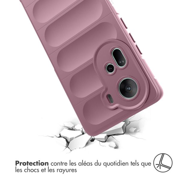 imoshion Coque arrière EasyGrip Oppo Reno 11 - Violet