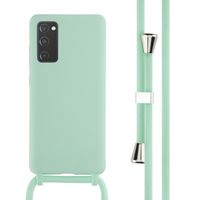 imoshion ﻿Coque en silicone avec cordon Samsung Galaxy S20 FE - Menthe verte