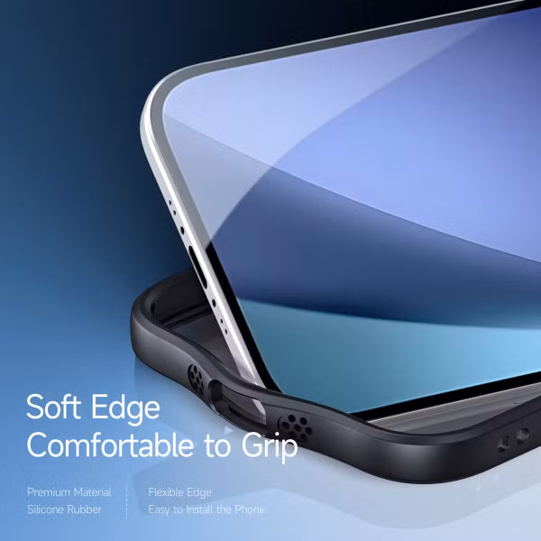 Dux Ducis Coque arrière Aimo avec MagSafe Apple iPhone Air - Transparent