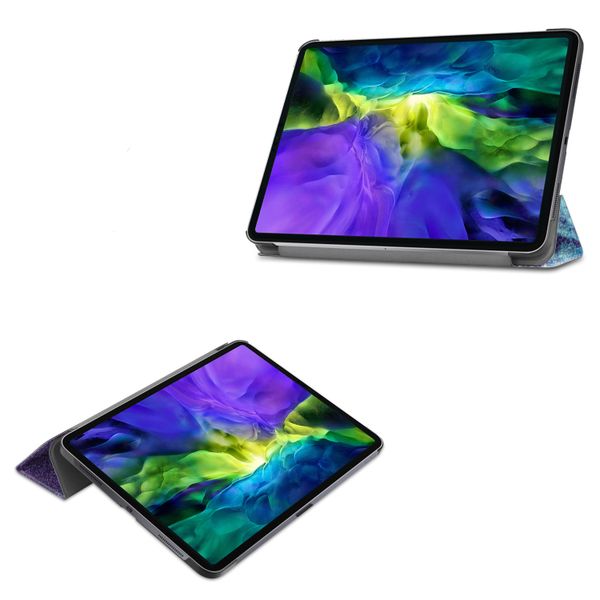 imoshion Coque tablette Design Trifold Apple iPad Pro 11 (2022 / 2021 / 2020 / 2018) - Space