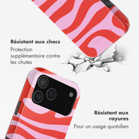 Selencia Coque arrière Vivid avec MagSafe Apple iPhone 17 Pro - Dream Swirl Pink