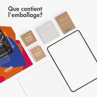 Accezz Protection d'écran en verre trempé avec applicateur Apple iPad Air 11 pouces (2025) M3 / (2024) M2