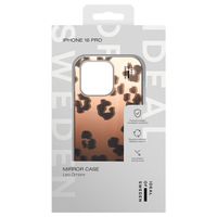 iDeal of Sweden Coque arrière Mirror Apple iPhone 16 Pro - Leo Ombre