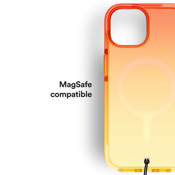 BodyGuardz Coque Ace Pro MagSafe iPhone 15 - Peach Sorbet Ombre