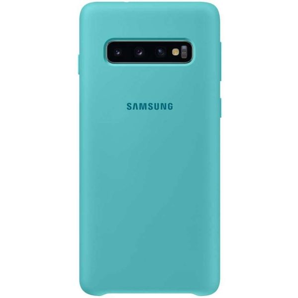 Samsung Original Coque en silicone Galaxy S10 - Vert