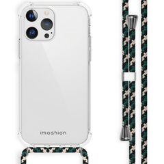 imoshion Coque avec dragonne Apple iPhone 13 Pro - Green Multi Color