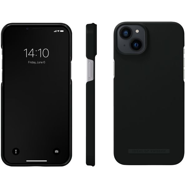 iDeal of Sweden Seamless Case Backcover iPhone 14 Plus - Coal Black