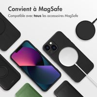 imoshion Coque Couleur avec MagSafe iPhone 13 Mini - Noir