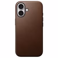 Nomad Coque Modern Leather avec MagSafe Apple iPhone 16 - Marron