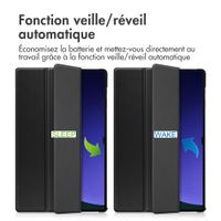imoshion Coque tablette Trifold Samsung Galaxy Tab S10 Ultra / Tab S9 Ultra - Noir