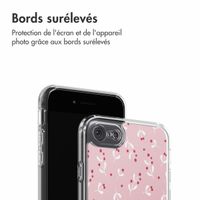 imoshion Coque Design Apple iPhone SE (2022 / 2020) / 8 / 7 - Berries Blush