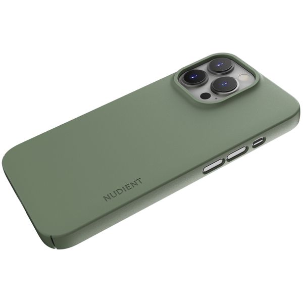 Nudient Coque Thin iPhone 13 Pro - Misty Green