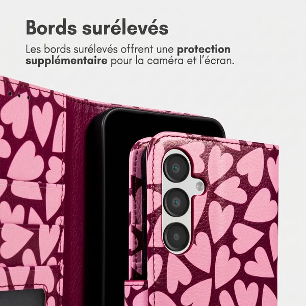 imoshion Étui de télephone portefeuille Design Samsung Galaxy A16 - Hearty Blush