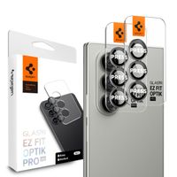 Spigen GLAStR EZ Fit Optik Pro Protection d'objectif de caméra (pack de 2) Samsung Galaxy Z Fold 7 - Noir