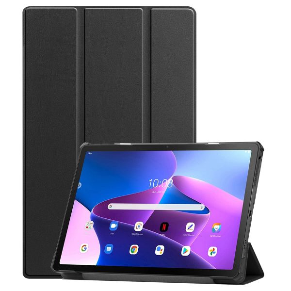 imoshion Coque tablette Trifold Lenovo Tab M10 Plus (3rd gen) - Noir