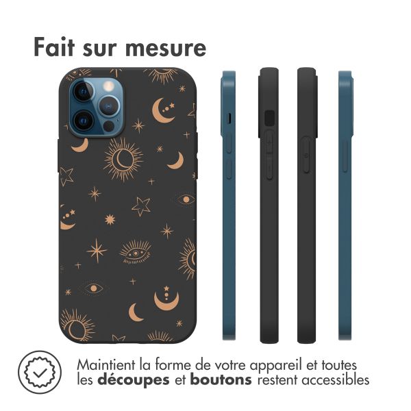 imoshion Coque Design iPhone 12 (Pro) - Stars Sky